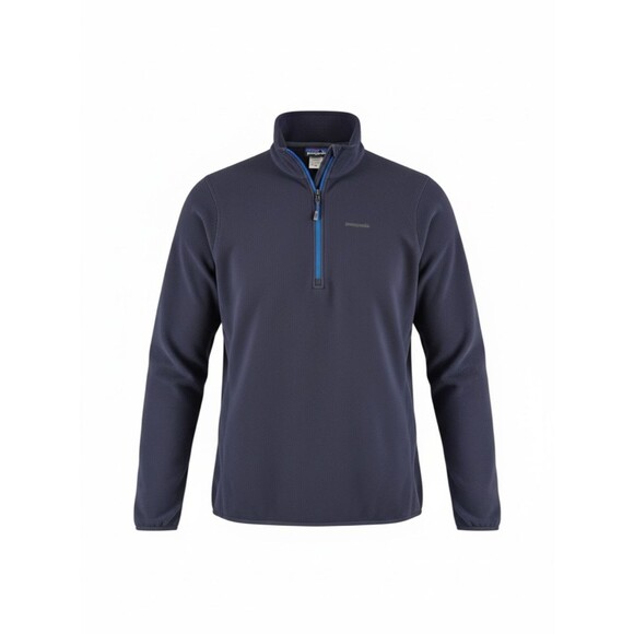 Patagonia Other - Patagonia Polartec Power Dry 1/4 Zip Pullover Mens XL Blue Performance Fleece